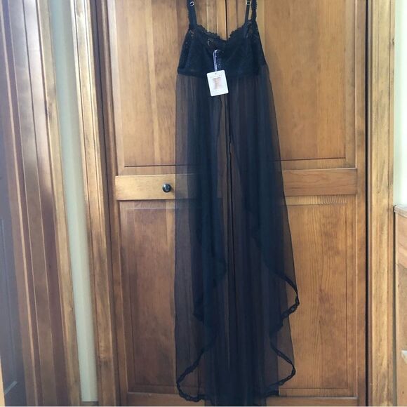 Fenty Lace and Tulle Sheer Maxi Slip - Picture 7 of 7